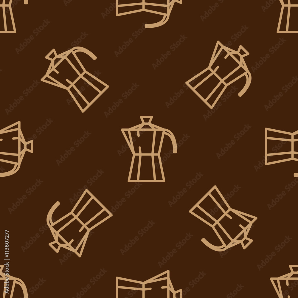 Geyser coffee maker pattern Geyser coffee maker pattern