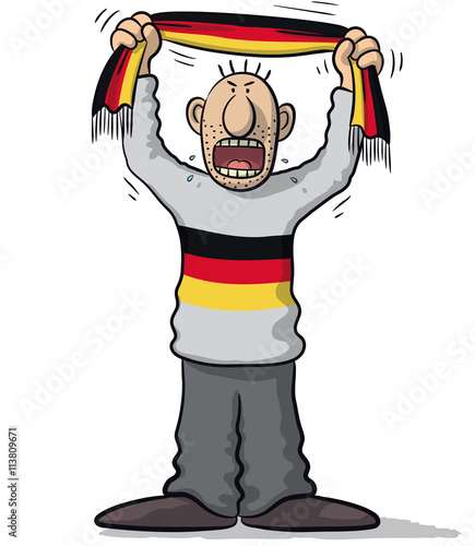 Germany soccer supporter