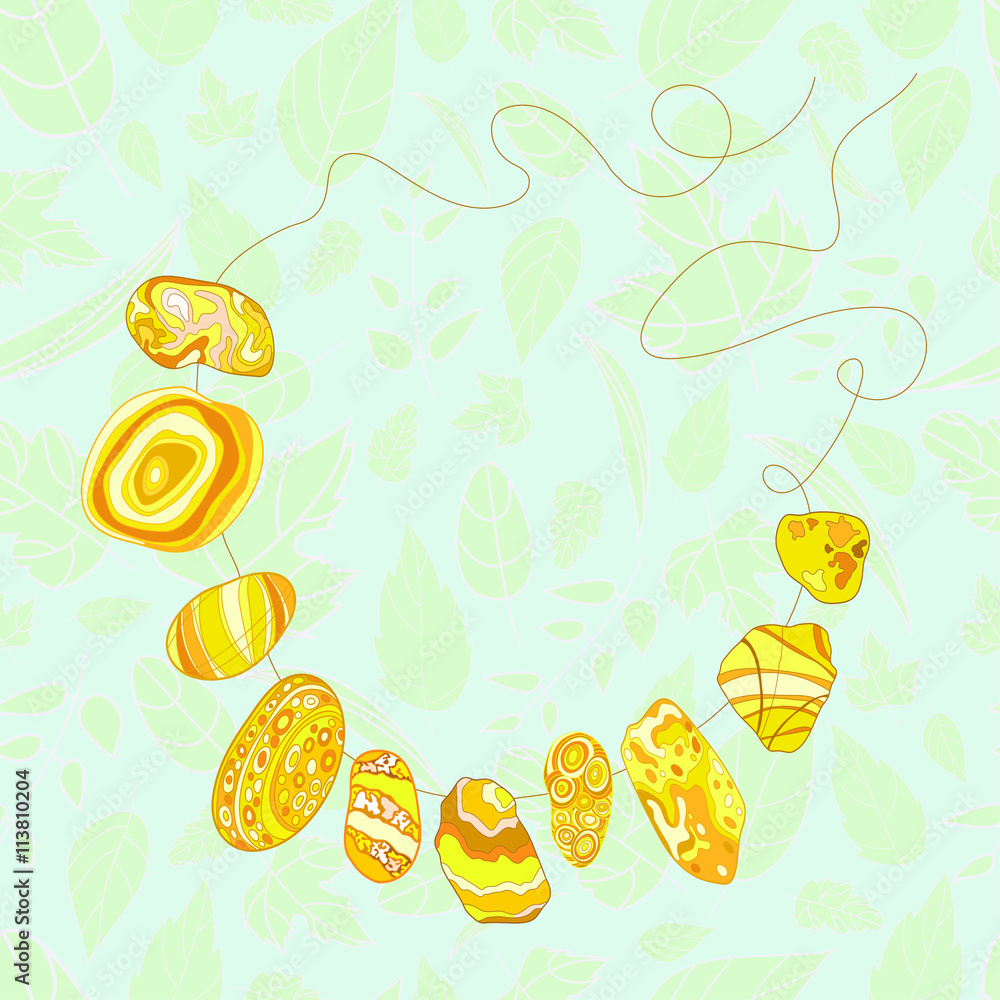 image of the beads of stones image of the beads of stones