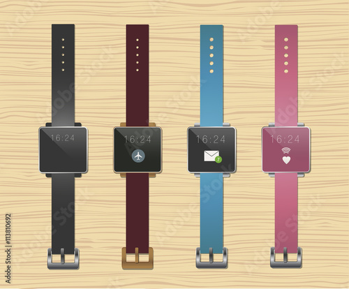 Smartwatches: Four Colors