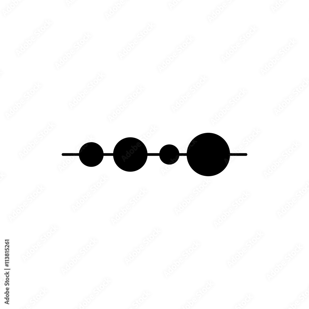 Bubble chart, scheme, diagram, template. Infographic template Bubble chart, scheme, diagram, template. Infographic template