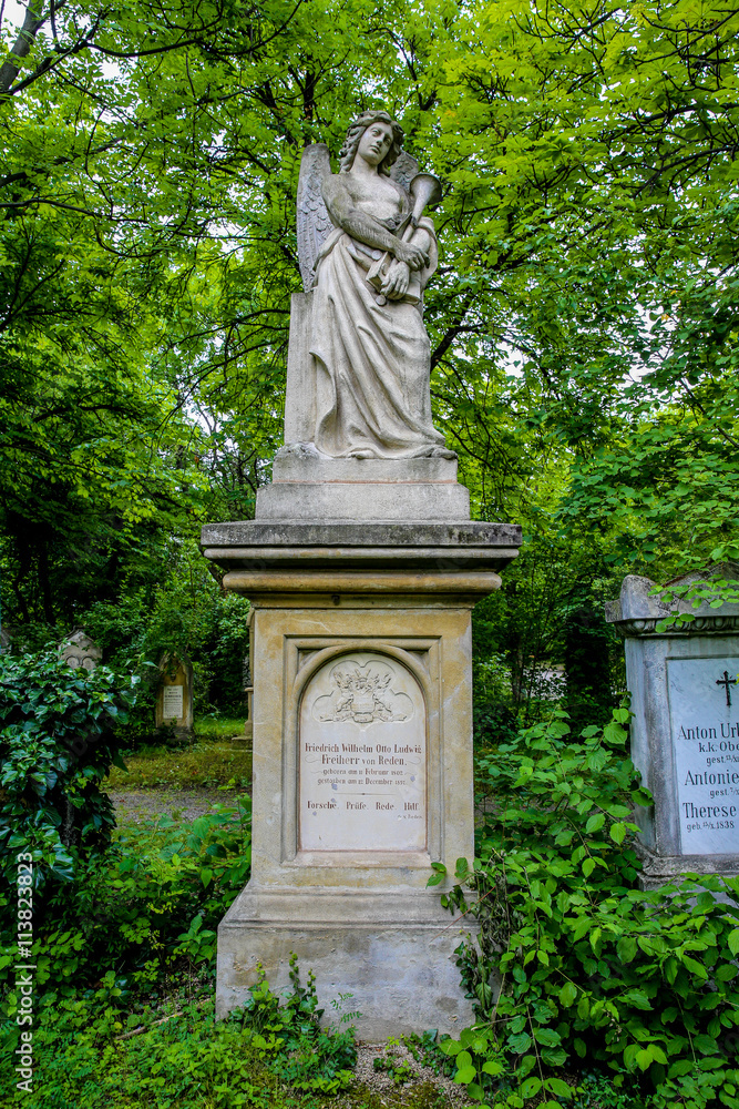 Friedhof Sankt Marx in Wien in Österreich