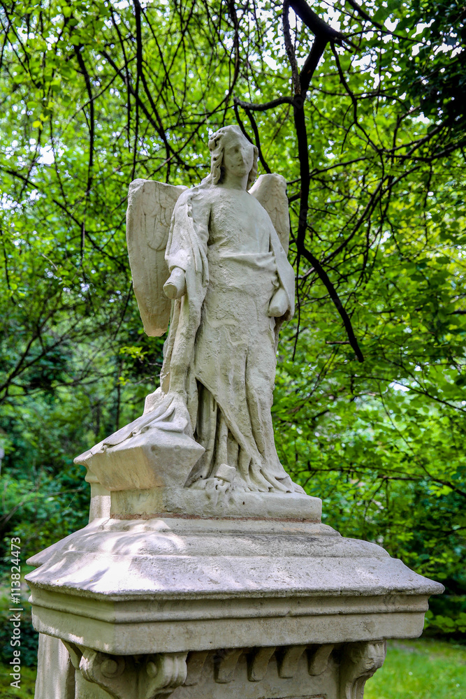 Fototapeta premium Friedhof Sankt Marx in Wien in Österreich