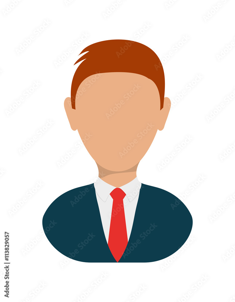 Avatar man icon. People design. vector graphic Avatar man icon. People design. vector graphic