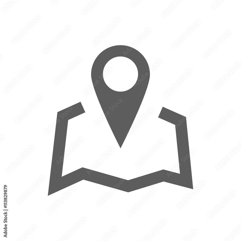 Map icon vector Map icon vector