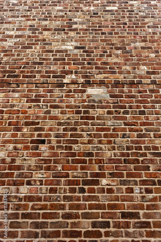 ceglana ściana