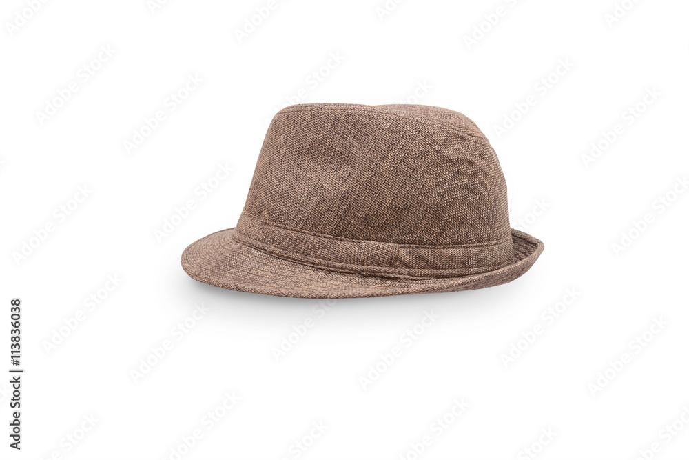 men's hats isolated,with clipping path