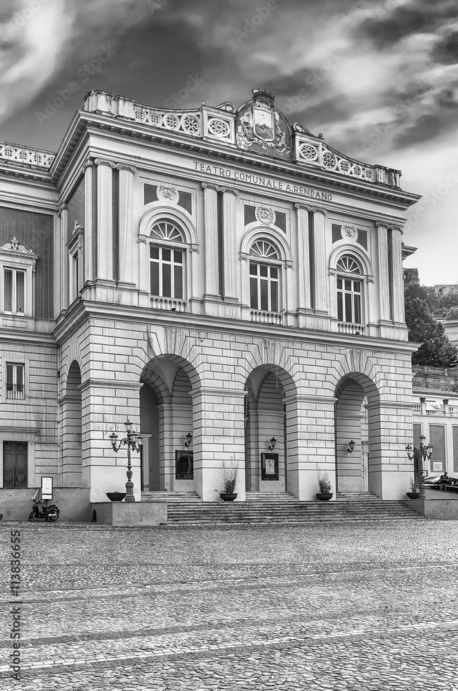 The historic Rendano Theatre in Cosenza, Italy The historic Rendano Theatre in Cosenza, Italy