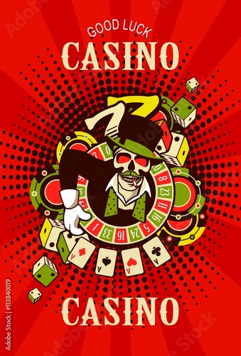 Photography casino logo on a white background