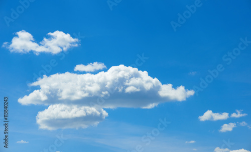 sky background with clouds at day  summer season