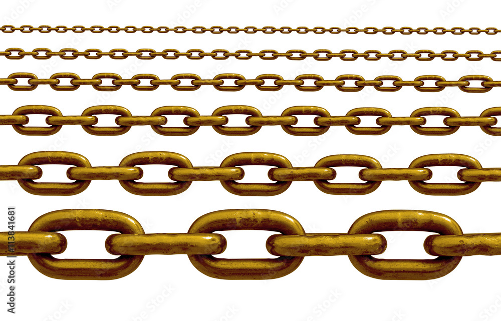 different sizes of copper chain different sizes of copper chain