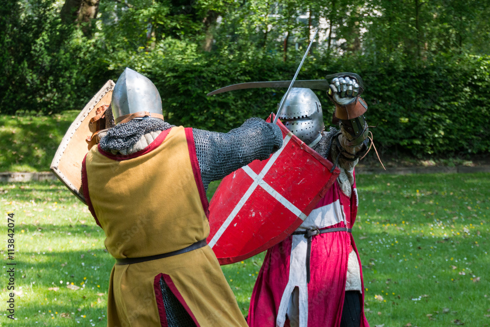 ritterkampf Stock-Foto | Adobe Stock
