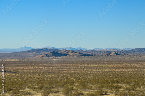 Viewing the Sierra Nevada Mountains photo