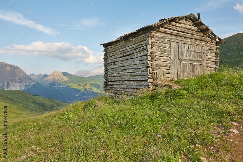 Barn in the ALps Barn in the ALps