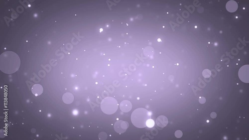 Wallpaper Mural Animation violet background with stars and snow particles. Seamless loop. Torontodigital.ca