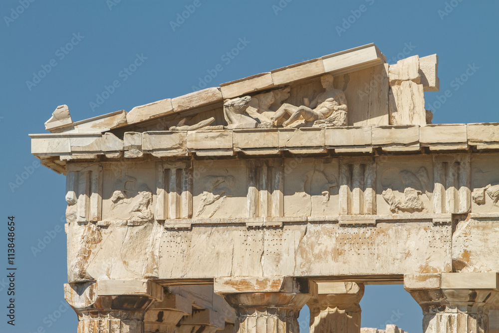 Parthenon on the Acropolis in Athens Greece Parthenon on the Acropolis in Athens Greece