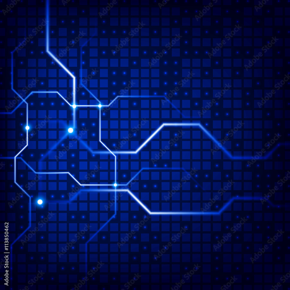 Obraz premium Abstract Technology background. Abstract Vector illustration