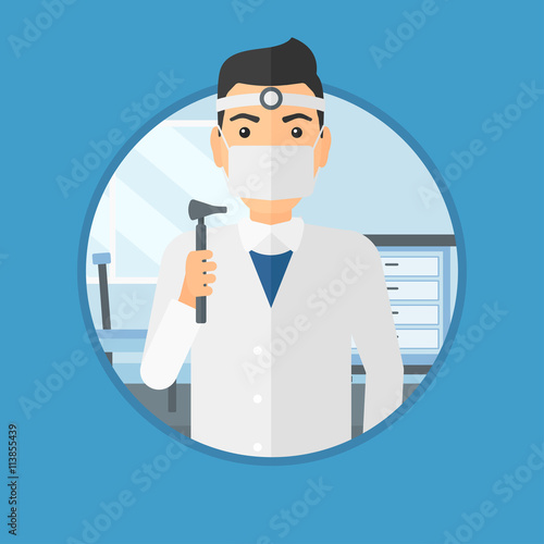 Ear nose throat doctor.