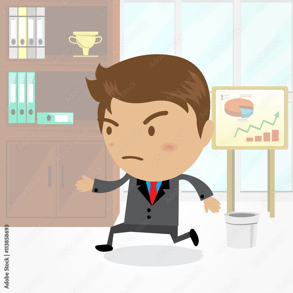 Businessman cartoon character , vector Businessman cartoon character , vector
