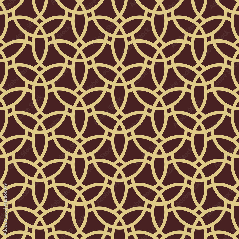 Seamless Vector Pattern in Arabian Style