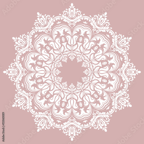 Elegant Vector Ornament in the Style of Barogue