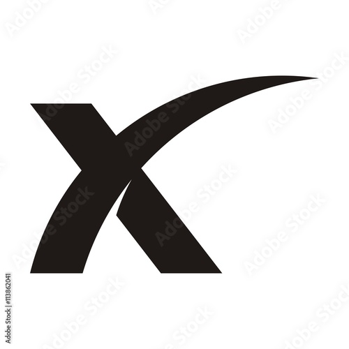 Letter X photo