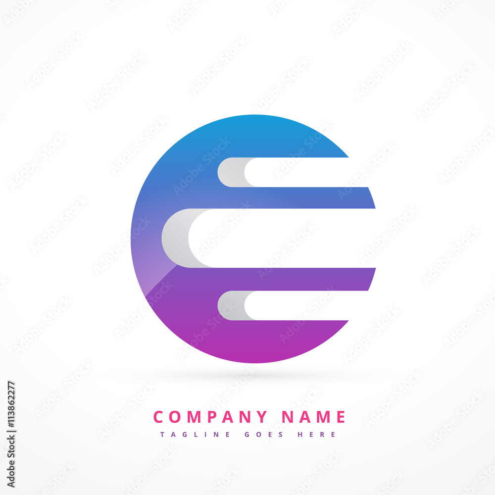 abstract colorful logo art template design abstract colorful logo art template design