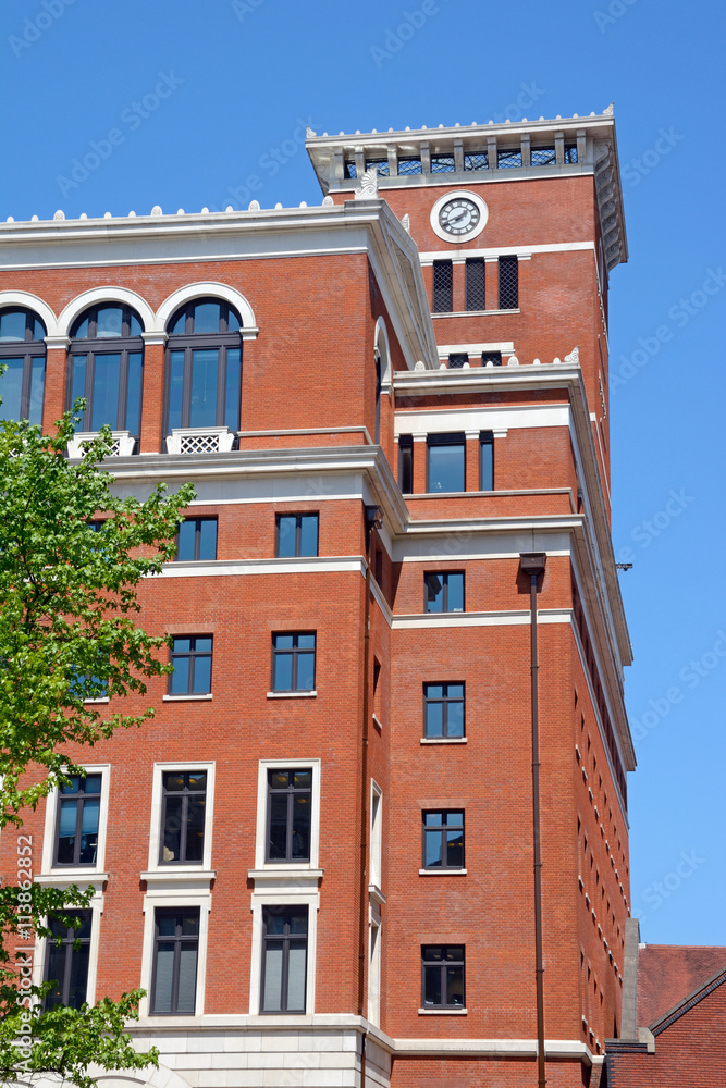 Fototapeta premium Number three Brindleyplace, Birmingham.