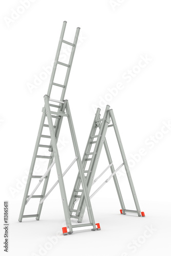 ladders isolated