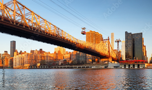 Fototapeta Naklejka Na Ścianę i Meble -  New York City, Queensboro Bridge, USA