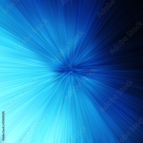 Blue Abstract Zoom Motion background