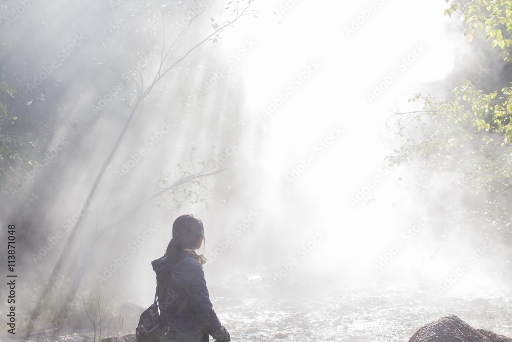 Obraz premium Foggy morning