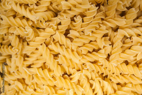 background with raw bright macaroni