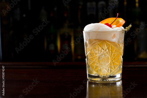 Foto Continental Sour Cocktail