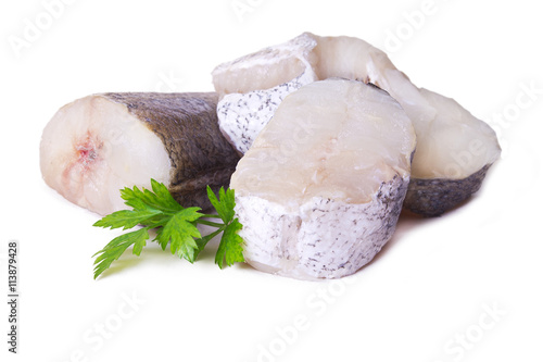 fish, pieces of hake