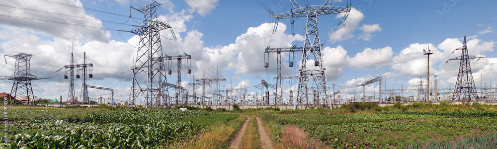 High voltage substantion