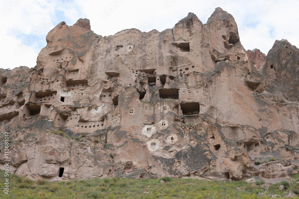 cappadocia stone houses.