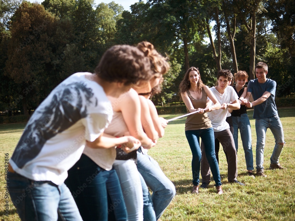 large group of friends together in a park having fun large group of friends together in a park having fun