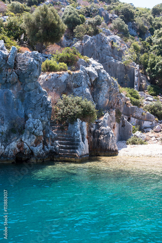 ancient lycian ruins
