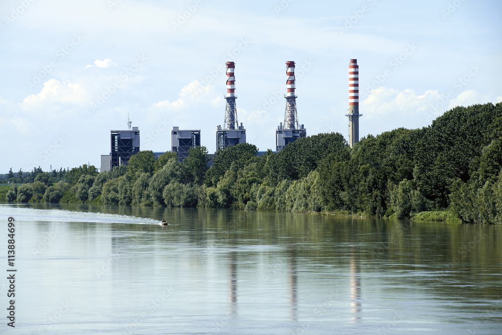 Obraz premium fiume po