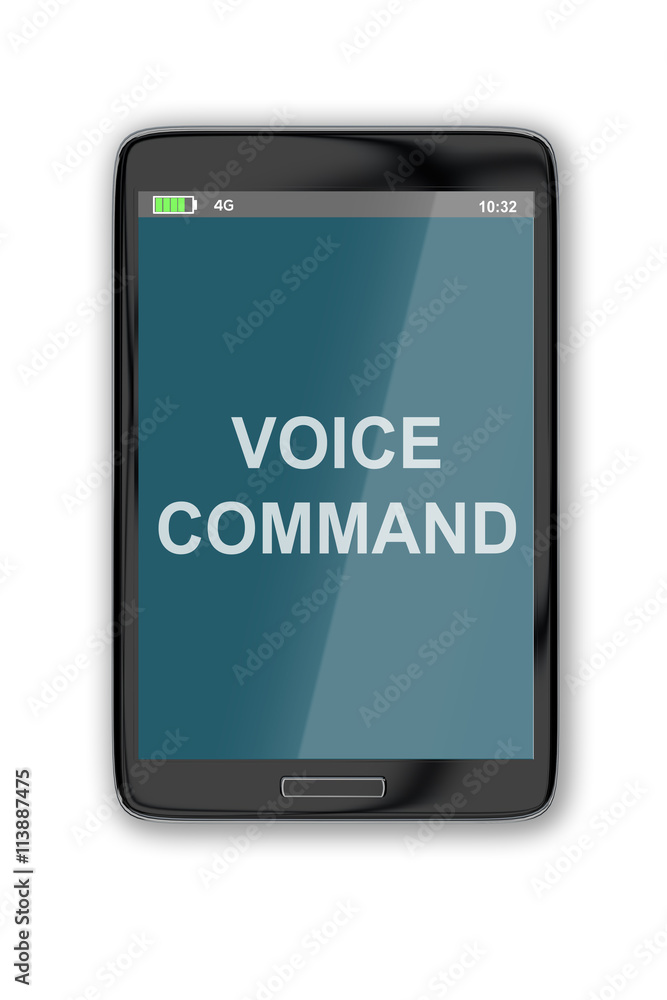 Voice Command concept Voice Command concept