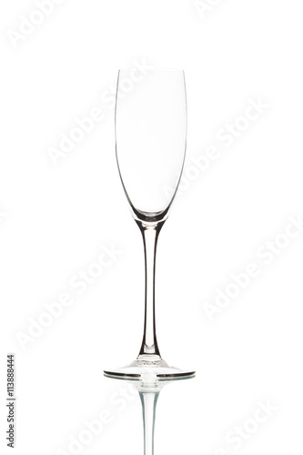 Wineglass isolated on white