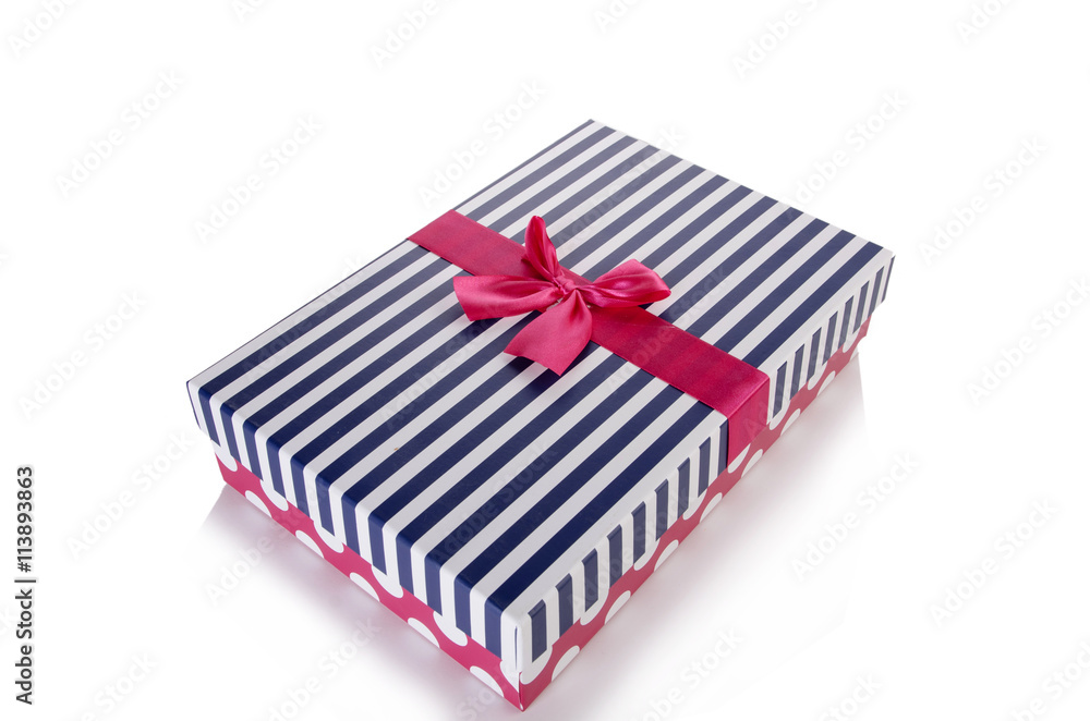 Fototapeta premium Giftboxes isolated on the white background