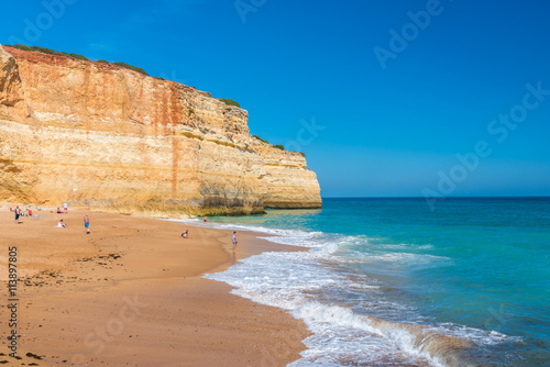 Praia de Benagil -  beautiful beach and coast in Portugal, Algarve