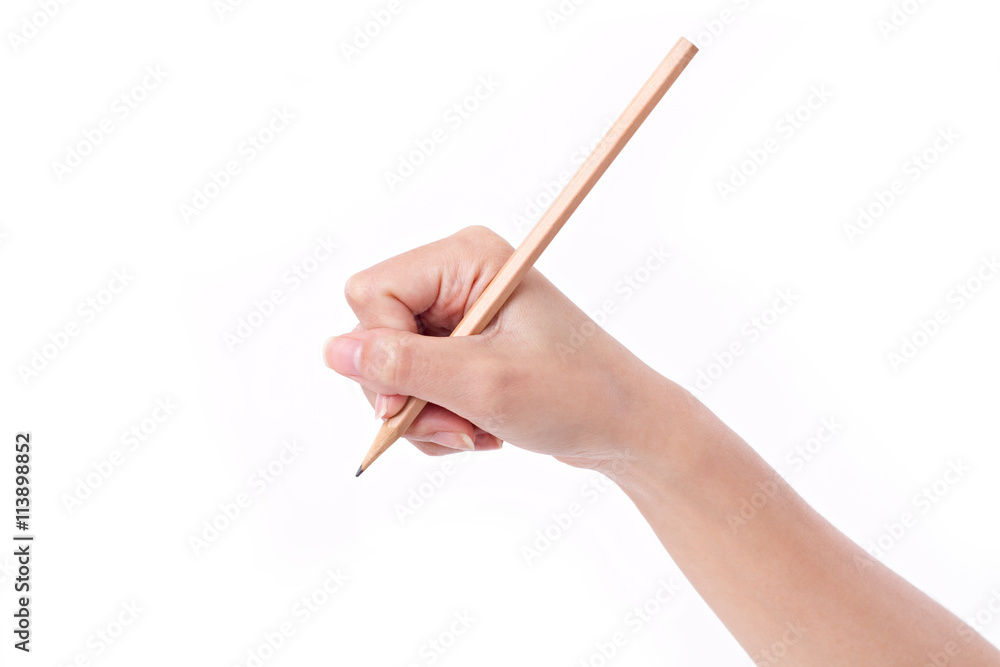 woman hand holding pencil, writing, drawing, pointing woman hand holding pencil, writing, drawing, pointing