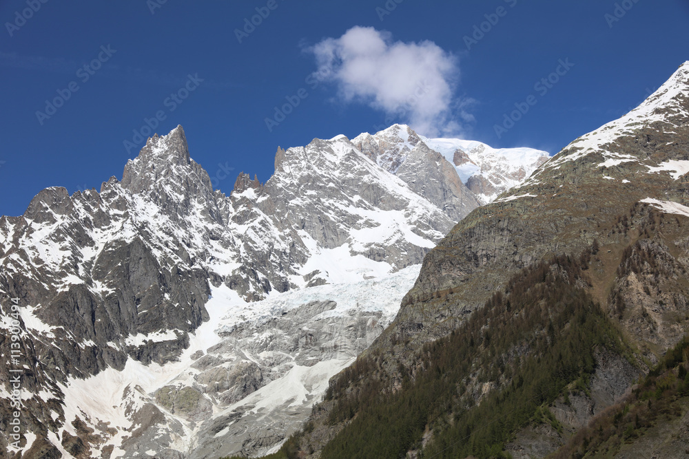 Mont Blanc. Courmayeur