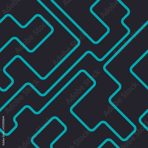 Simple motherboard style seamless pattern.