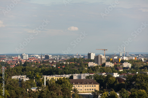 view from the old tower in the city of Nuremberg © Prilutschny Taras