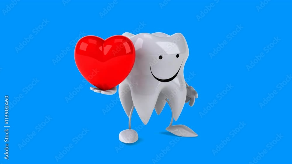 Fun tooth - Computer animation Fun tooth - Computer animation