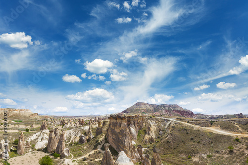 Beautiful Cappadocia landscape